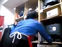 Hidden cam in dressroom HD video.