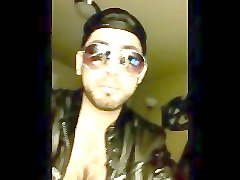 Glasses solo girl HD video.